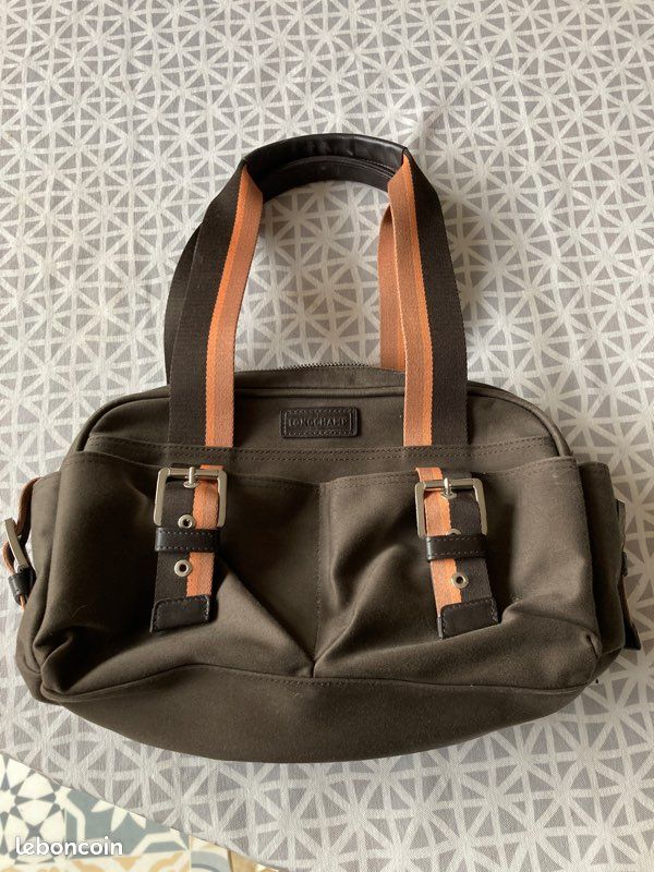 Sac longchamp chocolat (image 1)