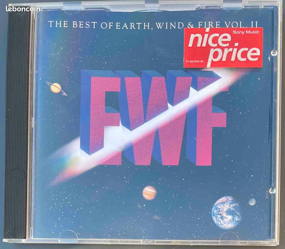 â„đŒCD đșđž Earth Wind & Fire (The Best Of , vol. II) â· 1988 (image 1)