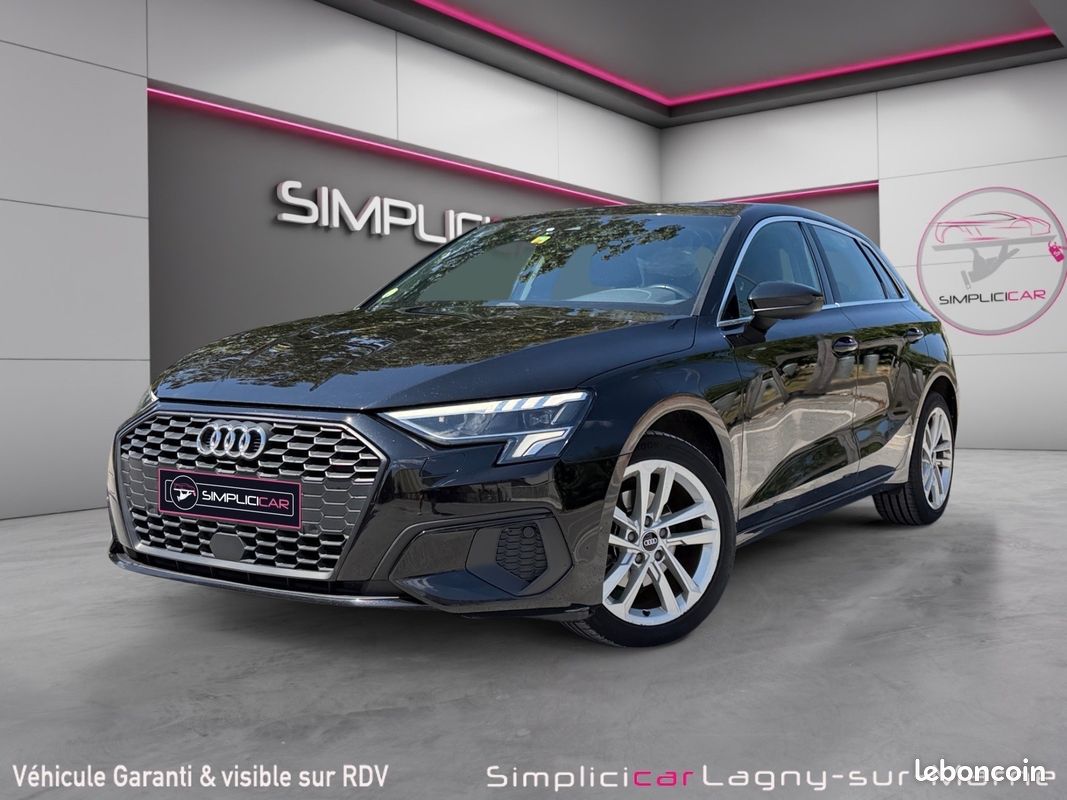 AUDI A3 SPORTBACK 30 TDI 116 S tronic 7 Design - Caméra de Recul - Carplay (image 13)