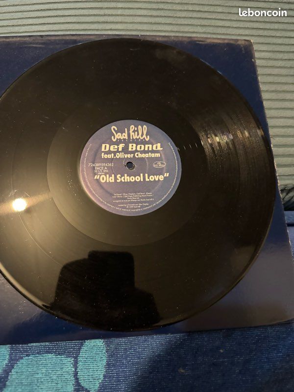 Def Bond feat. Oliver Cheatham – Old School Love – Maxi vinyle 1999 DJ Khéops (image 5)