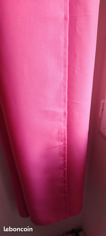 Lot De 2 Rideaux-Voilages À Œillets Dimensions / l 135cm x h 175cm / 100% Polyester (image 4)