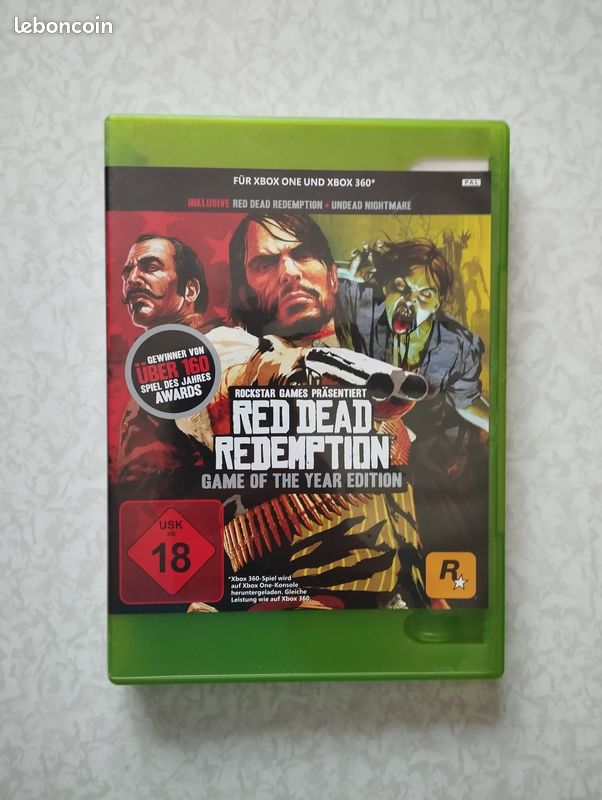 Red Dead Redemption - Édition Jeu De L'Année Sur Xbox 360 Et One (FR), Bon état