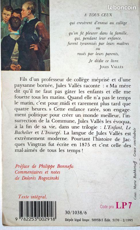 L' enfant - Jules Vallès (image 2)
