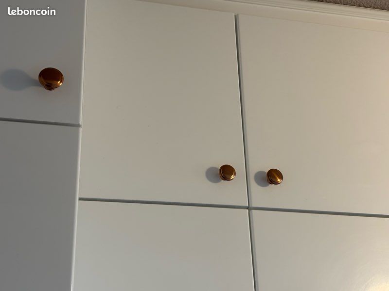Bouton de porte cuisine meubles cuivre (image 2)