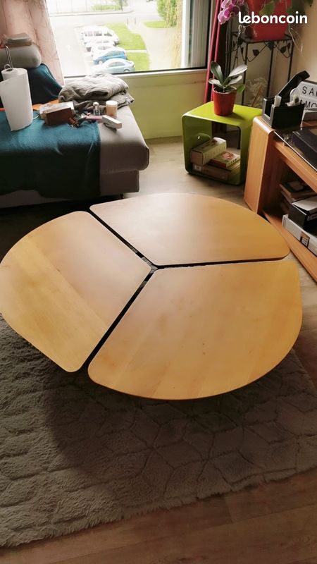 Table basse en bois (image 4)