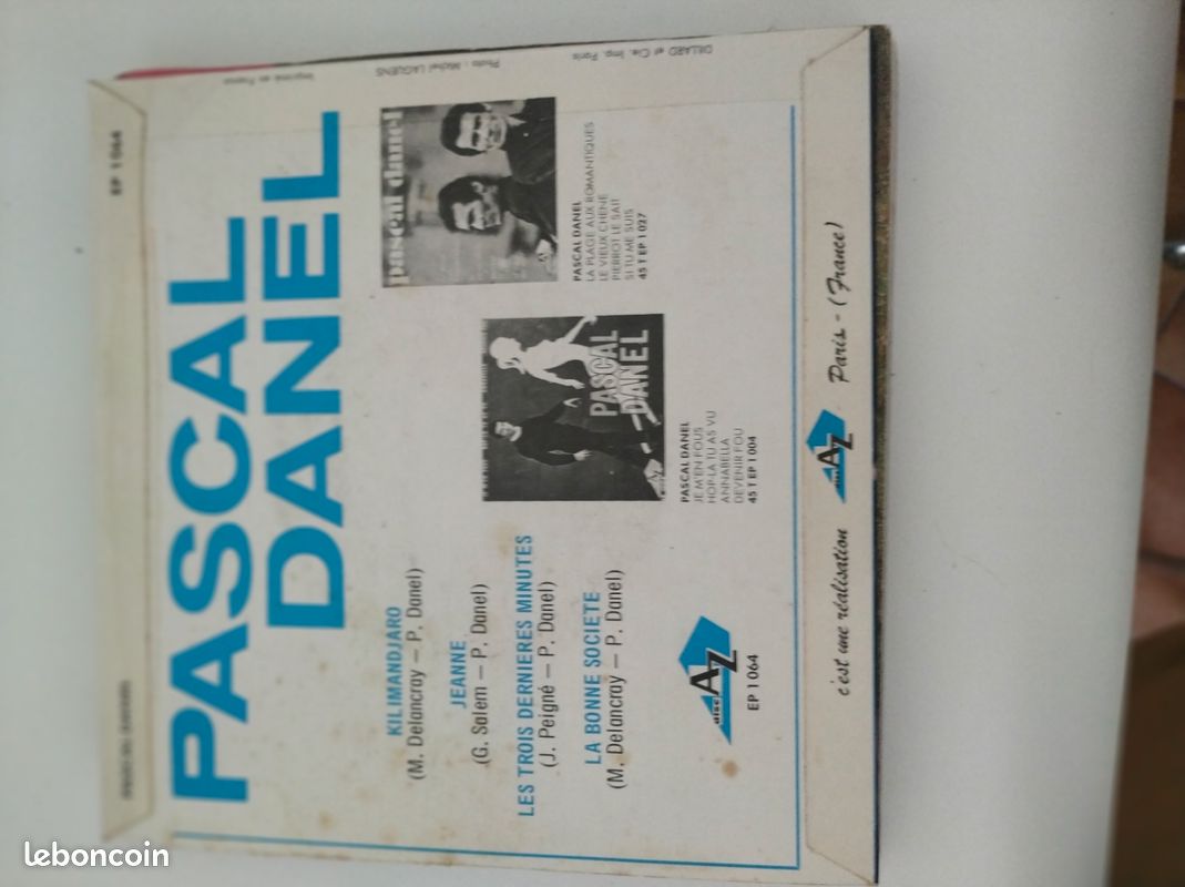 Vinyle 45T Kilimandjaro (image 2)