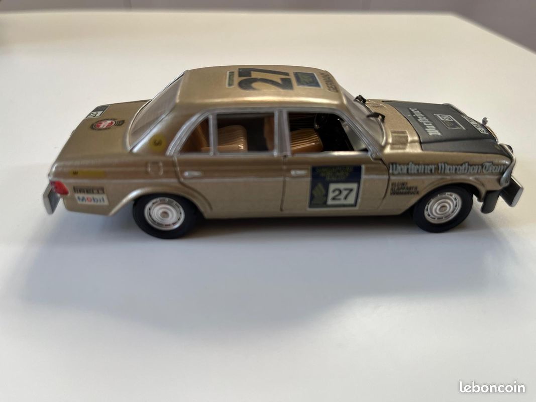 Matrix MAXR41302-022 – Mercedes 280E W123 #49 3e Londres Sydney, Miniature 1/43 Résine (prévente)