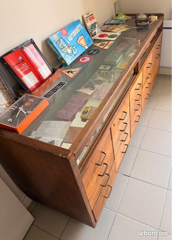 Meuble de métier / Comptoir vintage (image 3)