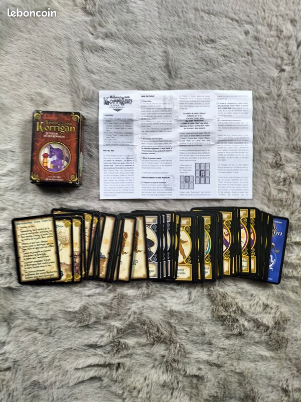Jeu Korrigan Le Trésor du Roi Korrigan Trop Mad cartes complet légendes bretonnes (image 1)