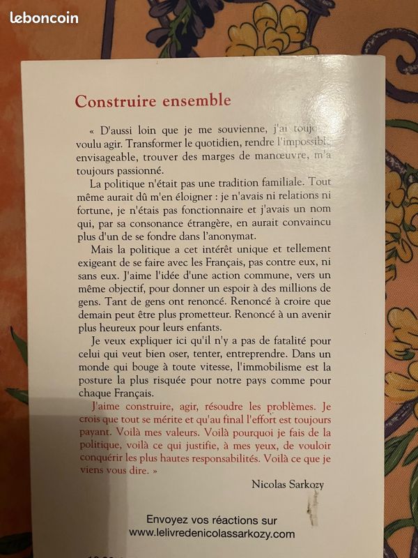 2 livres Eric Zemmour & Nicolas Sarkozy (image 6)