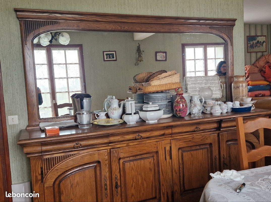 Buffet enfilade 4 porte + miroir (image 6)