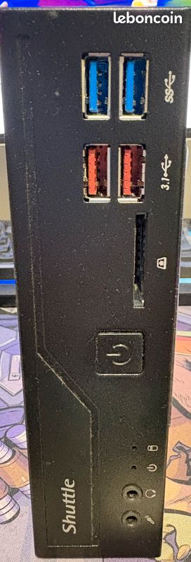 Ordinateur pc intel i3 - 8GB - 250 GO - WIN 11 - MICRO - Shuttle DH370 (image 1)