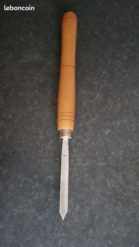 Ciseau à Bois Ancien Bedane Coulaux, Lame 9 Mm En Chrome Tungstène, Outil Ancien De France