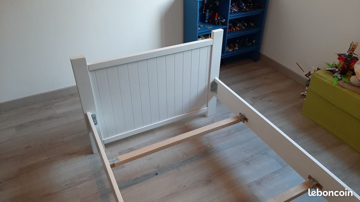 Lit enfant blanc (image 4)