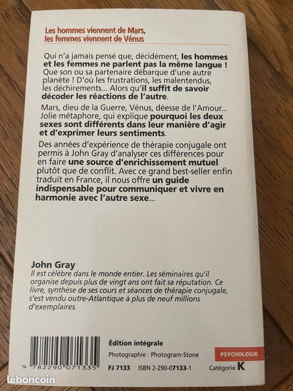 Les hommes viennent de Mars, les femmes viennent de Vénus - John Gray (image 2)