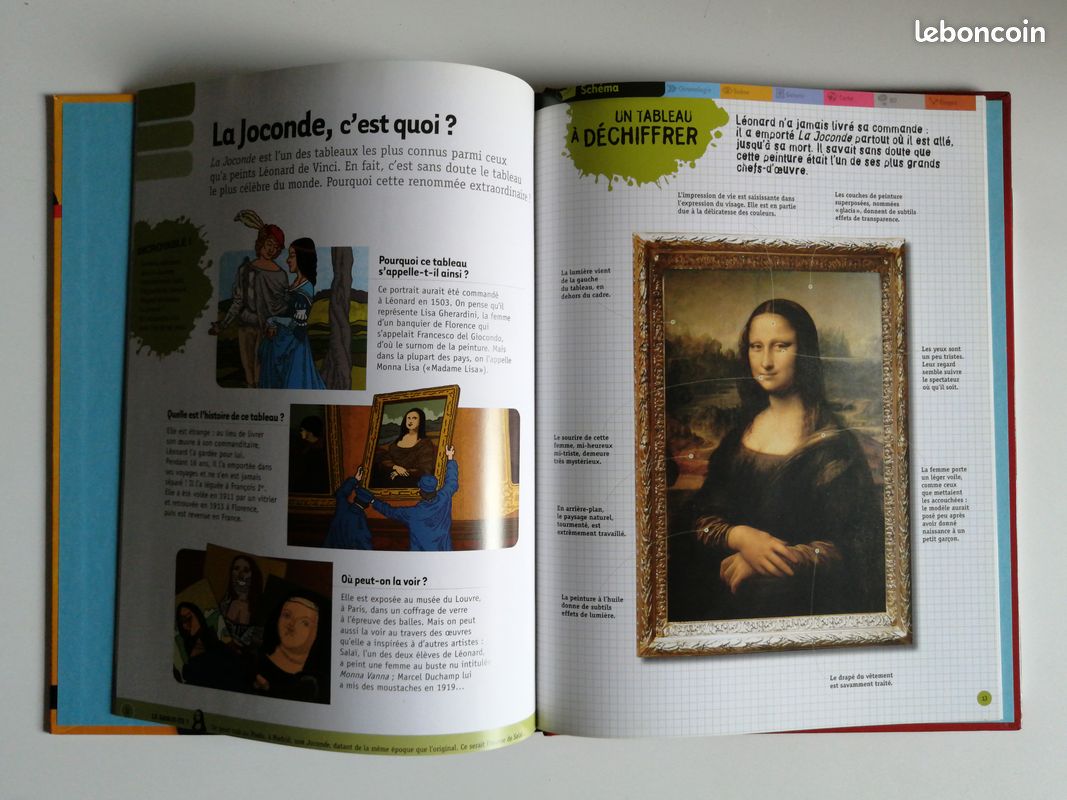 Livre jeunesse une Visite chez Léonard de Vinci (image 3)