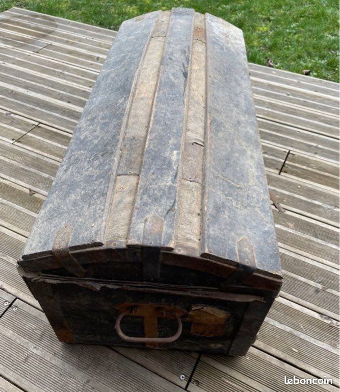 Coffre en bois à restaurer (image 3)