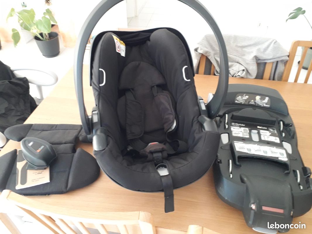 YOYO car seat by BeSafe I-Size noir avec base I-Size (image 1)