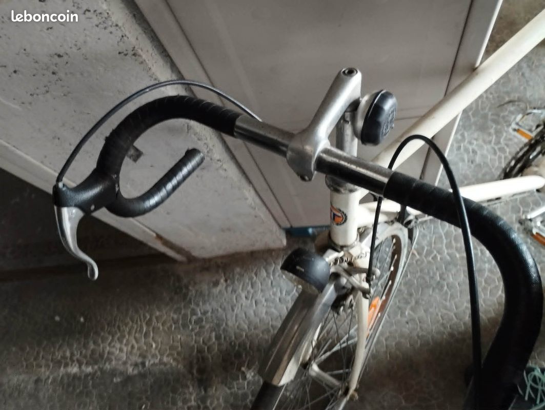 Vélo TALBOT blanc - vintage (image 4)