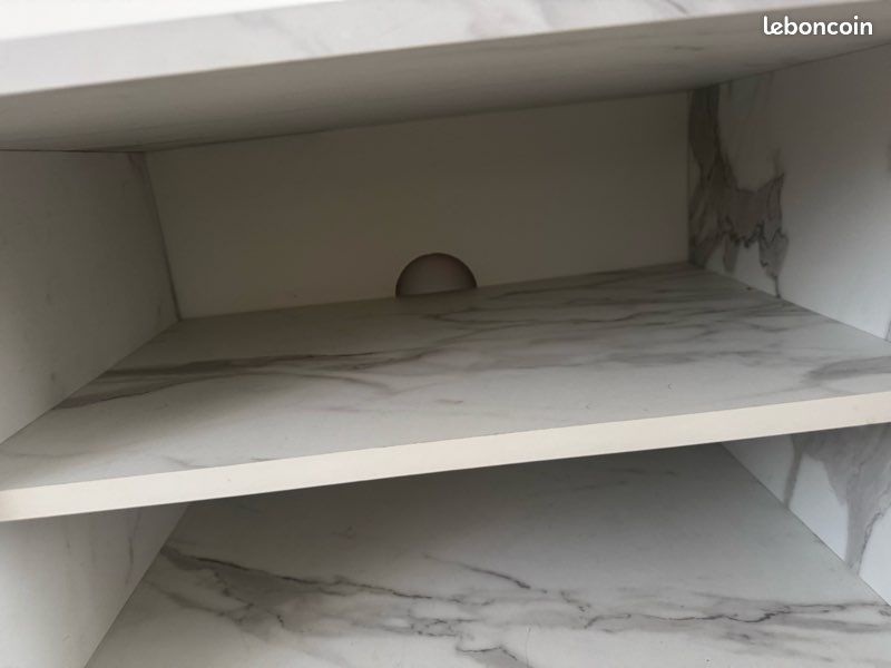 Meuble tv effet marbre (image 3)