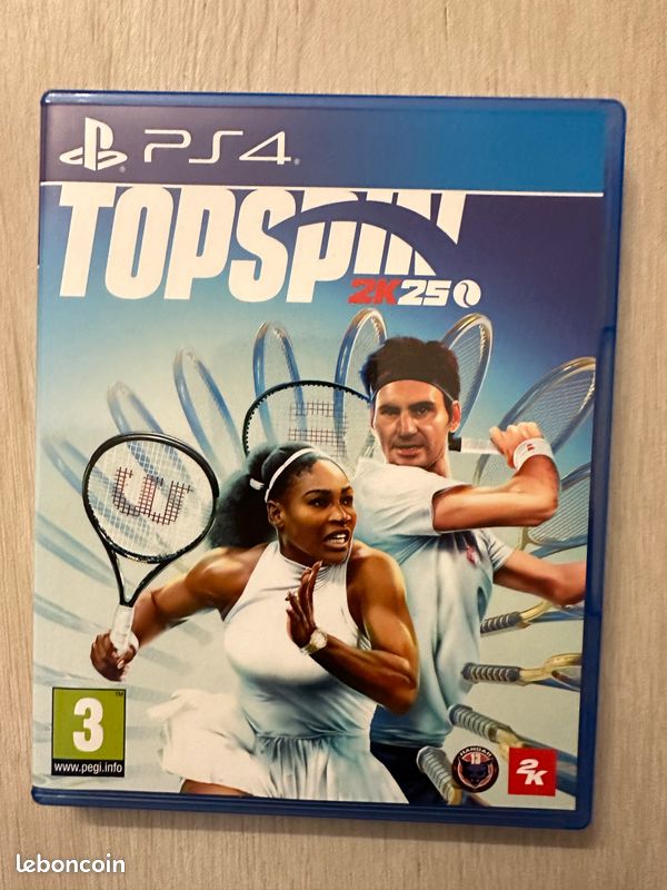 Vends Top Spin 2k25 PS4 (image 1)