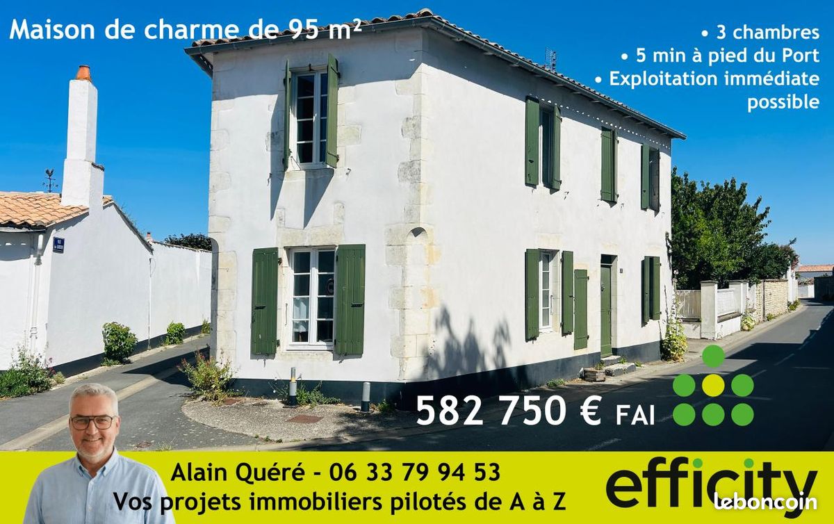 Maison 4 pièces 105 m² · à La Flotte · 105 m² · 582 750 €