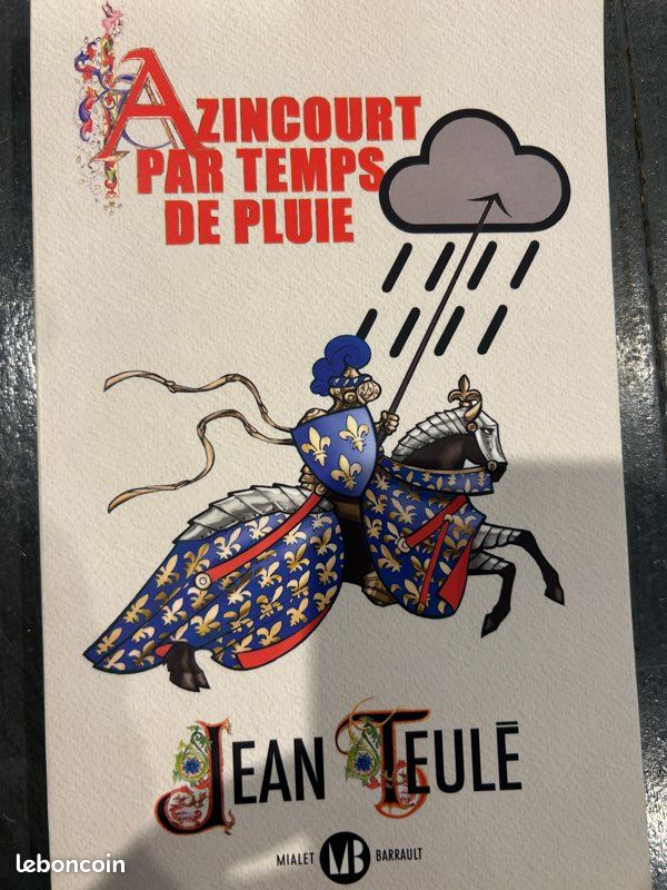 Livre « Azincourt par temps de pluie » (image 1)