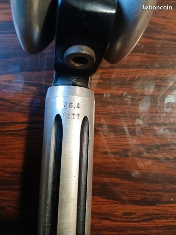 Tige De Selle 3TTT Vintage 26,4mm - Aluminium Made In France Pour Vélo Course Eroica