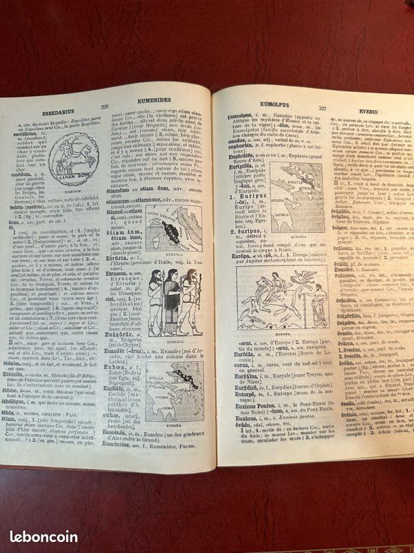 Dictionnaire illustré Latin-Français Gaffiot / 1934