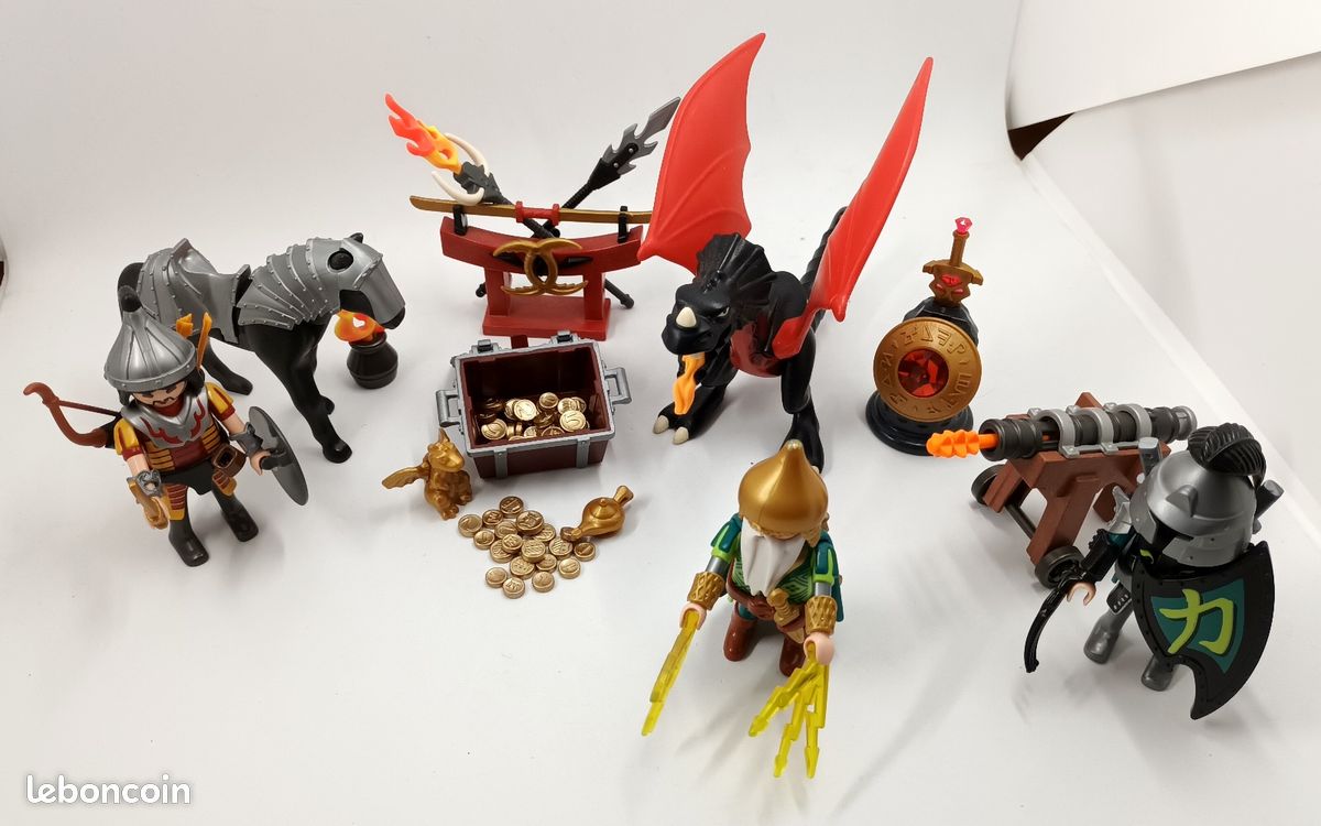 Calendrier De L'Avent PLAYMOBIL Dragon Asiatique 5493 - Dès 4 Ans (Neuf)