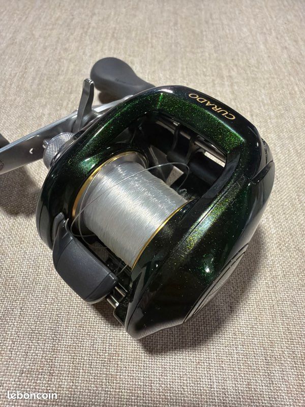 Moulinet casting Curado 301 Shimano - Performance et fiabilité garanties