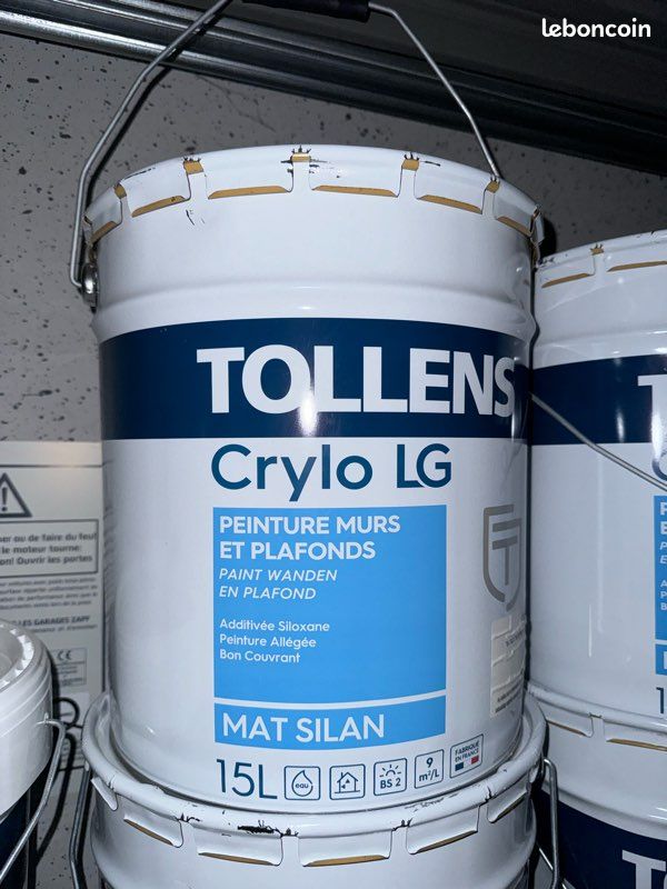 Lot Peinture Professionnelle TOLLENS 15 Litres (image 2)