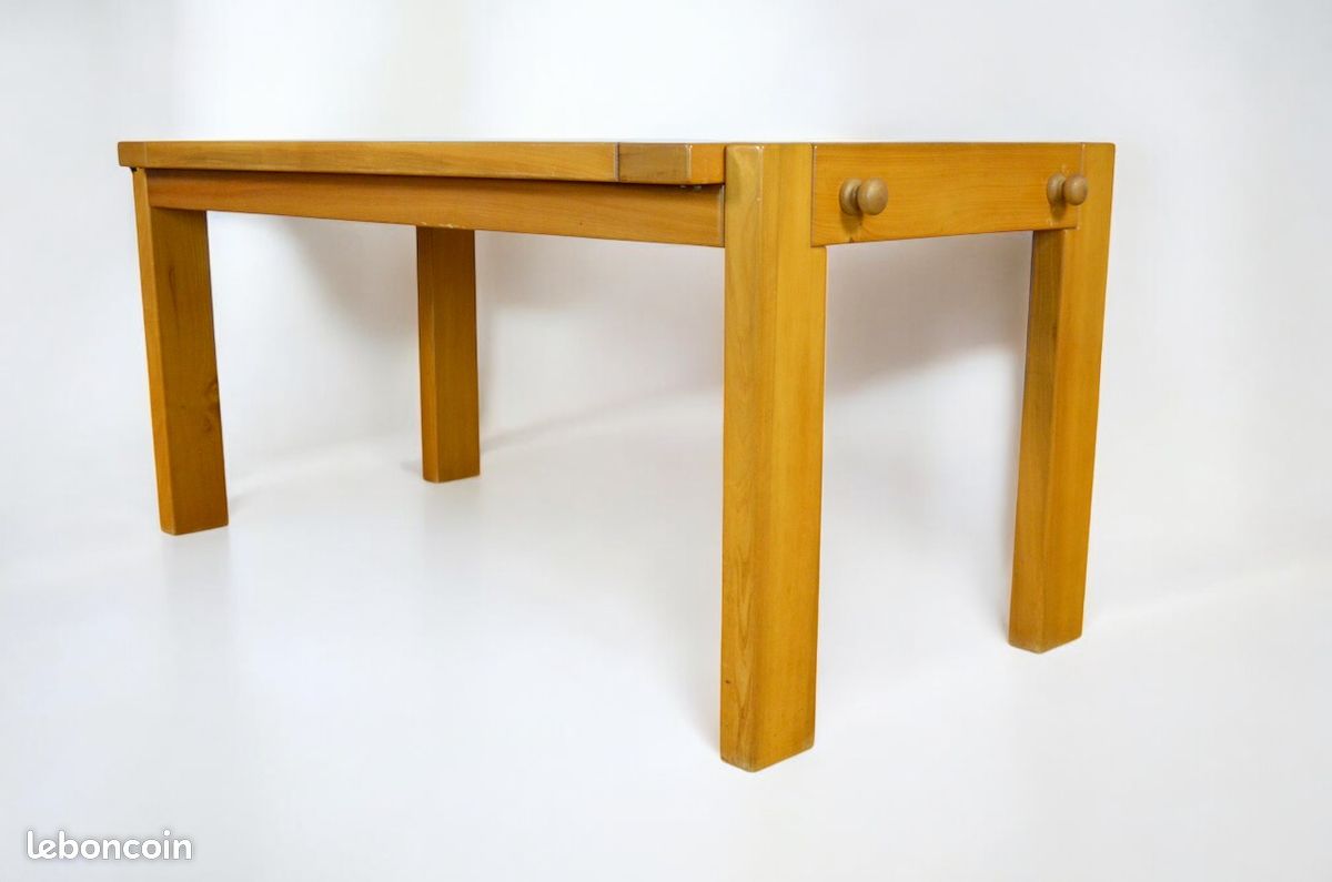 Table de Repas En Orme de La Maison Regain Vintage 1970 / 1980 (image 2)