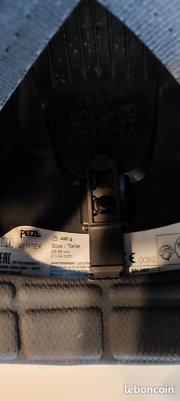 Casque de sécurité PETZL VERTEX (image 5)