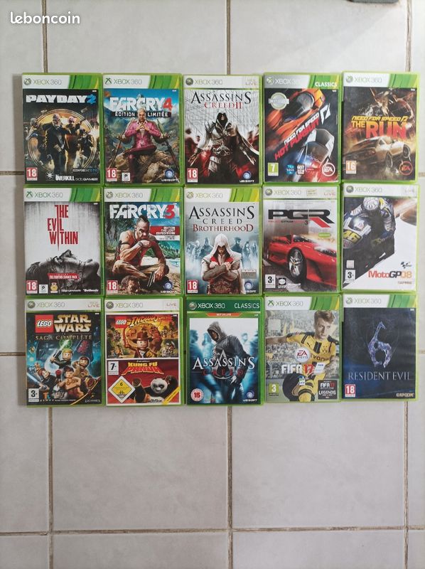 Jeux Xbox 360 (image 1)