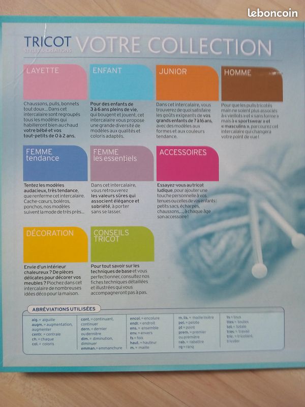 Classeur fiches tricot (image 2)