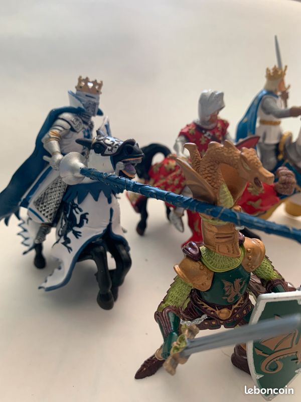 Lot figurines chevaliers PEPO (image 3)