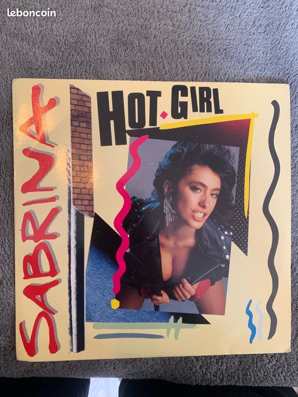Vinyle 45 tours Sabrina Hot Girl (image 1)