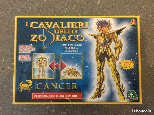 Une figurine LES CHEVALIERS DU ZODIAQUE Cancer Saint-Seiya - Jeux & Jouets