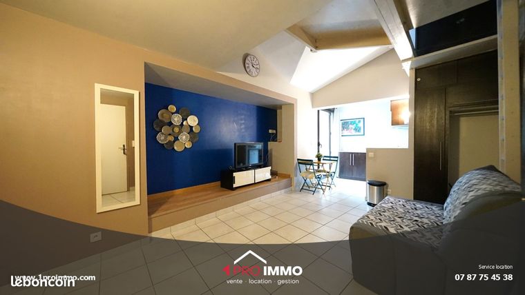 Studio 1 pièce 23 m²