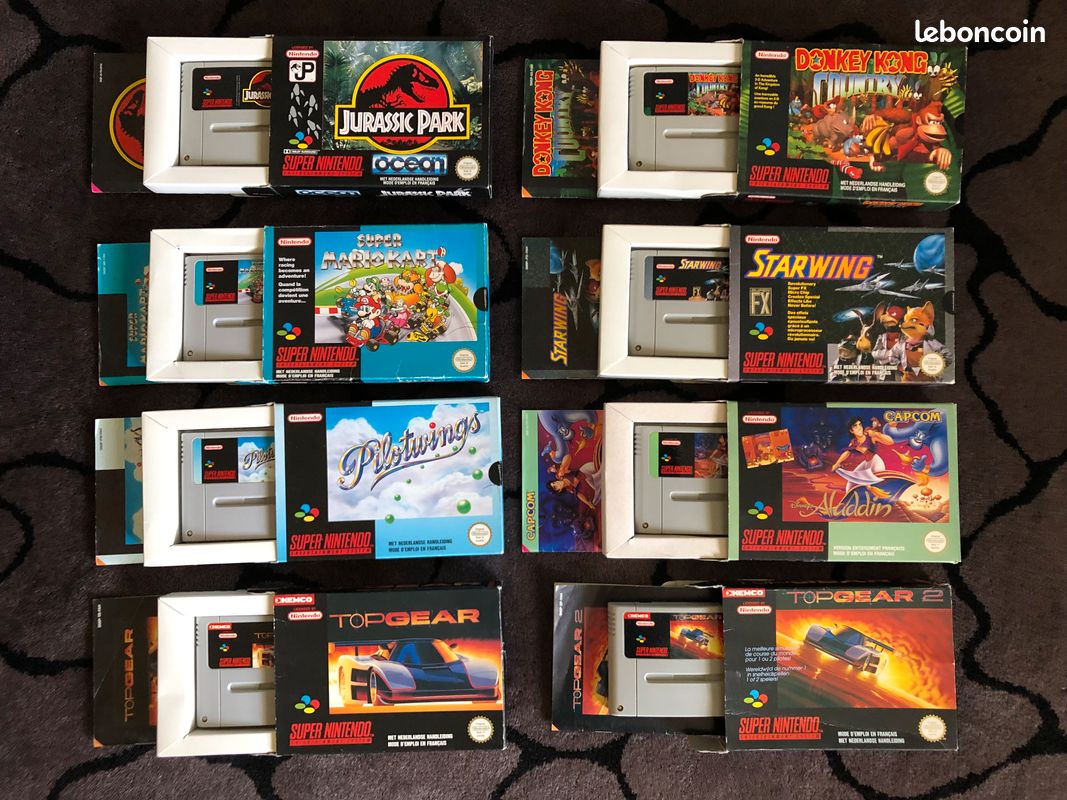 Jeux Super Nintendo pour collection ou rétrogaming (image 2)