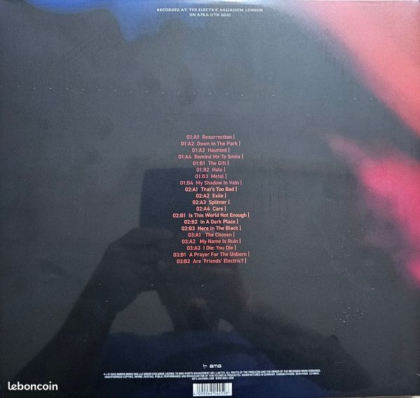 Gary Numan - 1,000 (Live At The Electric Ballroom) (3xLP) (image 3)