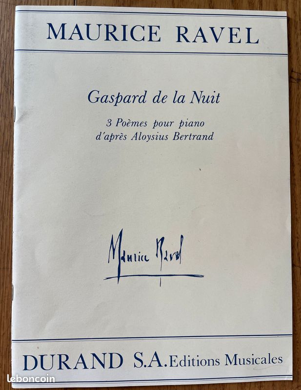 Ensemble de six partitions GIGOUT, REGER, KREBS, DEBUSSY, RAVEL (image 6)