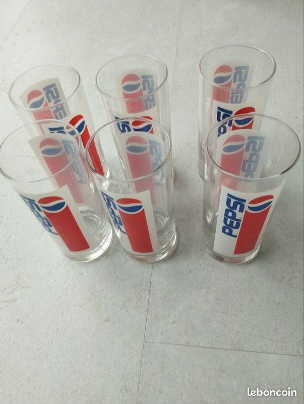 Verres publicitaires Pepsi ⋆ La Fouine Chine