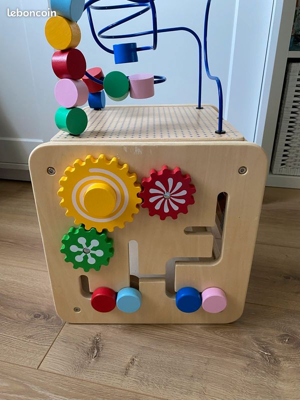 Cube multi activités en bois Oxybul (image 4)