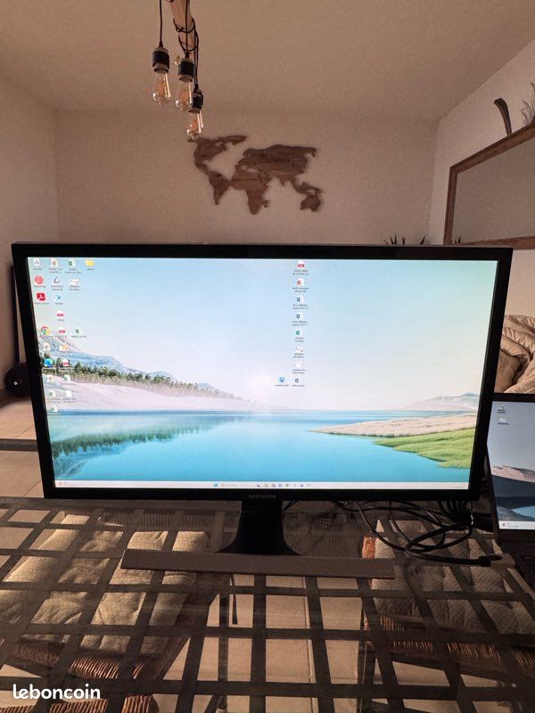 Écran Samsung 28” 4K UHD – testé et fonctionnel – HDMI / DisplayPort (image 1)