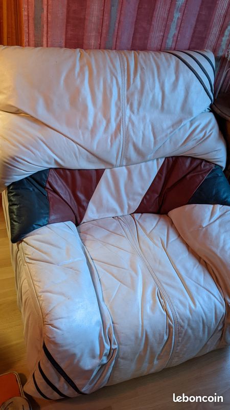 Fauteuil cuir (image 1)