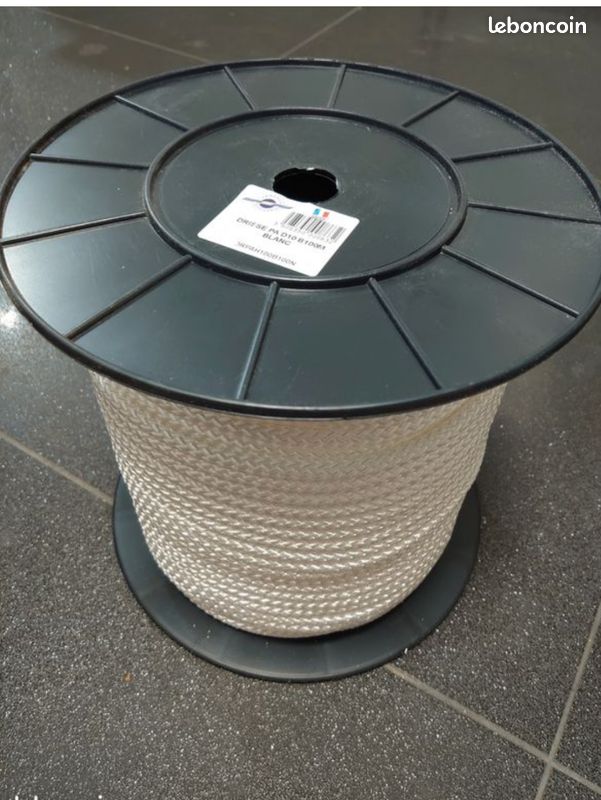 Bobine de 100 mètres de corde polyamide diamètre 10 mm (image 2)