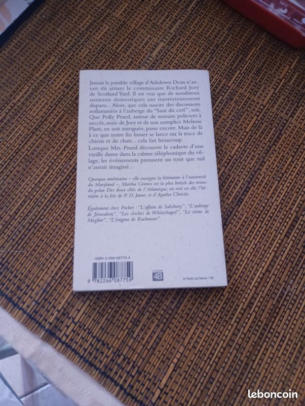 Livre Martha Grimes (image 2)
