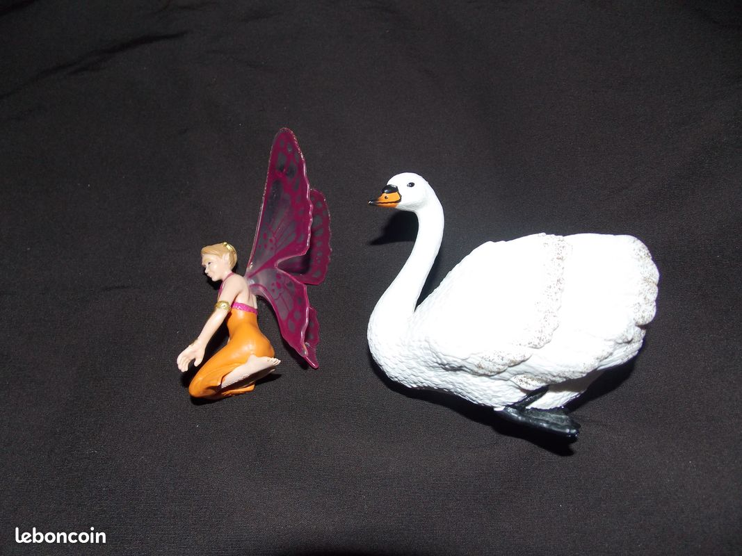 Figurine Cygne Schleich – Monde Fermier, Jouet Réaliste Pour Enfants 3-8 Ans